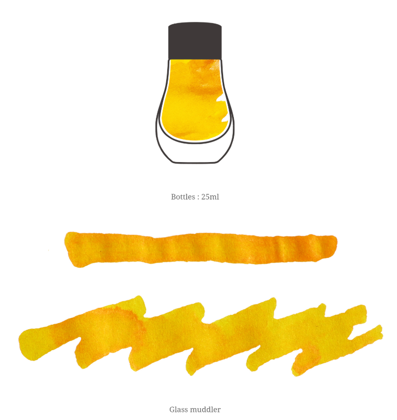 Dominant Industry Standard Ink 25ml - Citrus Yellow