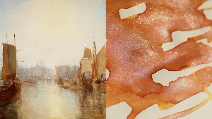 Dominant Industry Pearl Ink 25ml - Painter Series - The Harbor of Dieppe