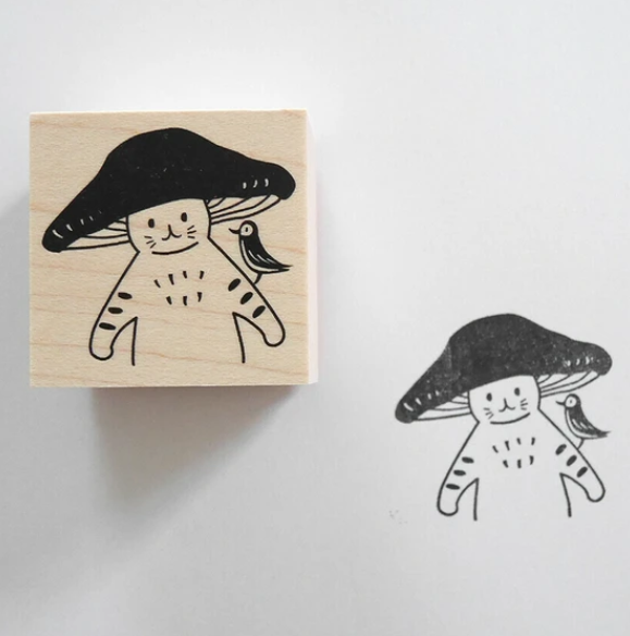 4legs Wooden Stamp - Hello!