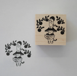 4legs Wooden Stamp - Apple Picking
