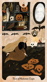 The Seasons of the Witch series returns with Autumn Tarot, an exploration of mystery, magic and transformative transitions.

Delight in a new expression of the much-loved and iconic Rider-Waite-Smith tarot, told through the hauntingly lovely lens of every witch’s favorite time of year, Autumn. In a season that’s as much about harvest as it is about release, let spiritual teacher Lorriane Anderson guide you on a journey through fall’s shadows as well as its beauty.