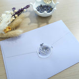 Semi Transparent Clear 100pcs Sealing Wax Beads