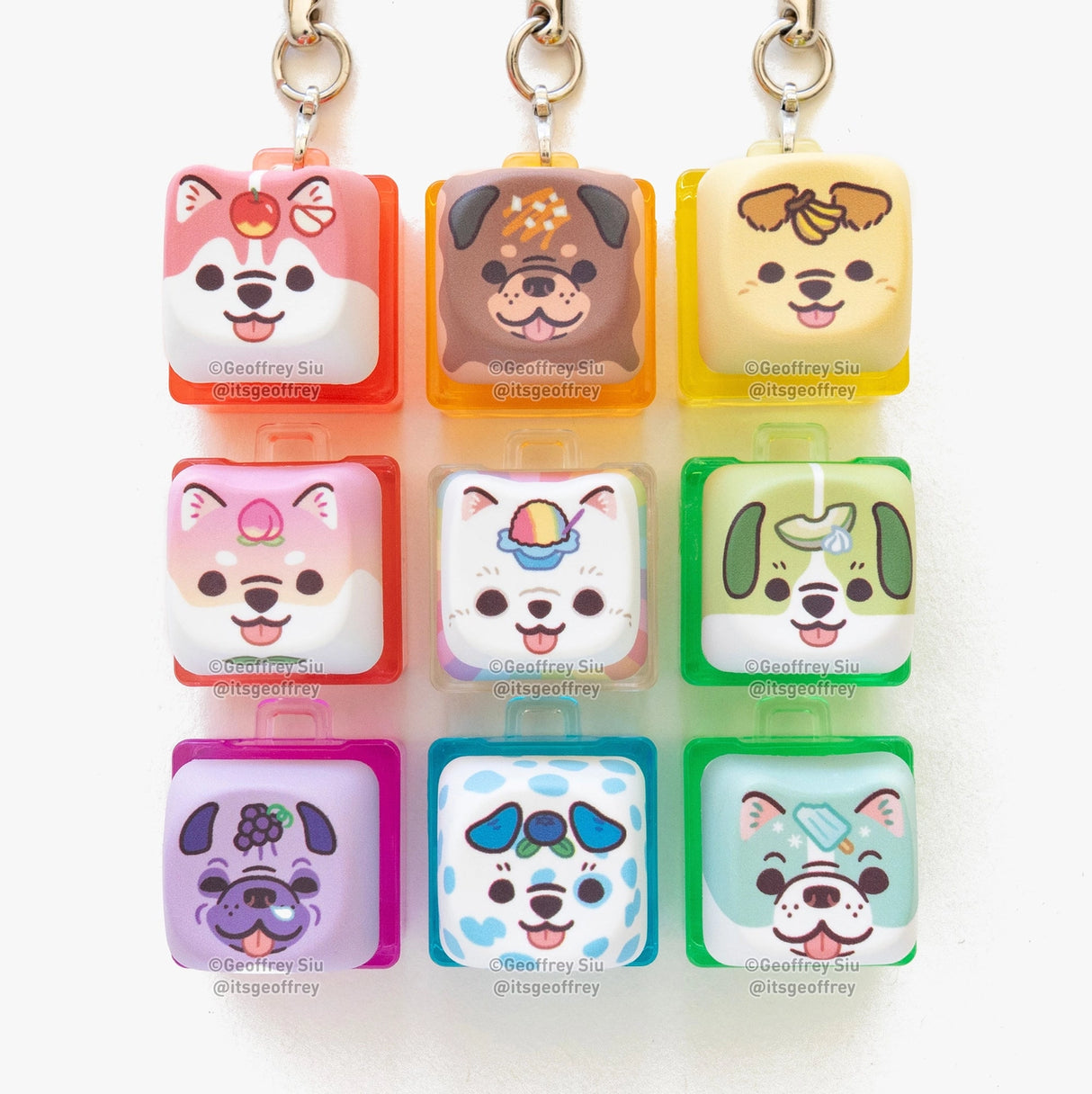 Series 5 Creamy Clicky Keychain Blind Bag