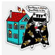 Everything Is Okay Vinyl Sticker by ShangDaili

Only a true cat person would understand exactly how to capture a cats complex personality in a single image. ShangDaili is the perfect artist to represent all cat lovers with their wonderful art!