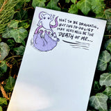 Shapeless Flame Notepad Dramatic Possum
