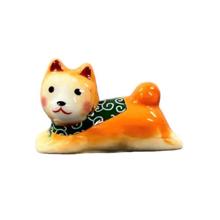 Orange Shiba Chopstick Rest