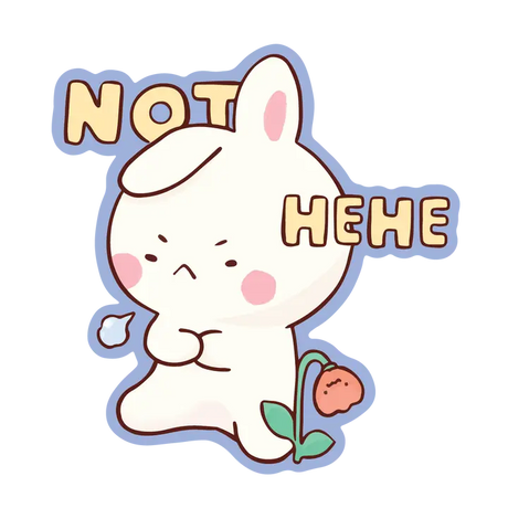 This is not a laughing matter, hmph.

Dishwasher safe
Size: 2.4” x 2.7”
Soft matte vinyl