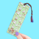 Hold your spot in style with our fun and funky bookmark collection! Whether you prefer romance, fantasy, or science fiction, our bookmarks will fit perfectly between the pages of your favorite novel.

🐢 Bookmark is printed on sustainably-sourced premium ultra-thick card stock with soft-touch matte texture

🐢 Unique design on the front and back

🐢 Bookmark measures 2" x 6"

🐢 Copyright © 2025 Turtle's Soup. All Rights Reserved.