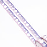 Cinta washi plateada de Luna