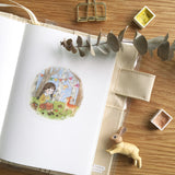 Simple Life Girl Flake Sticker (12pcs)