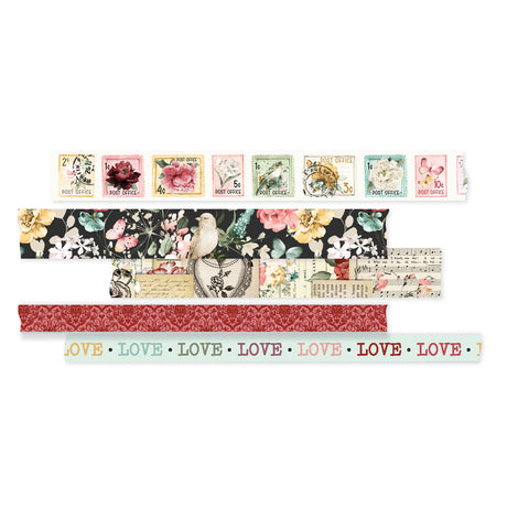 Simple Vintage Love Story Washi Tape