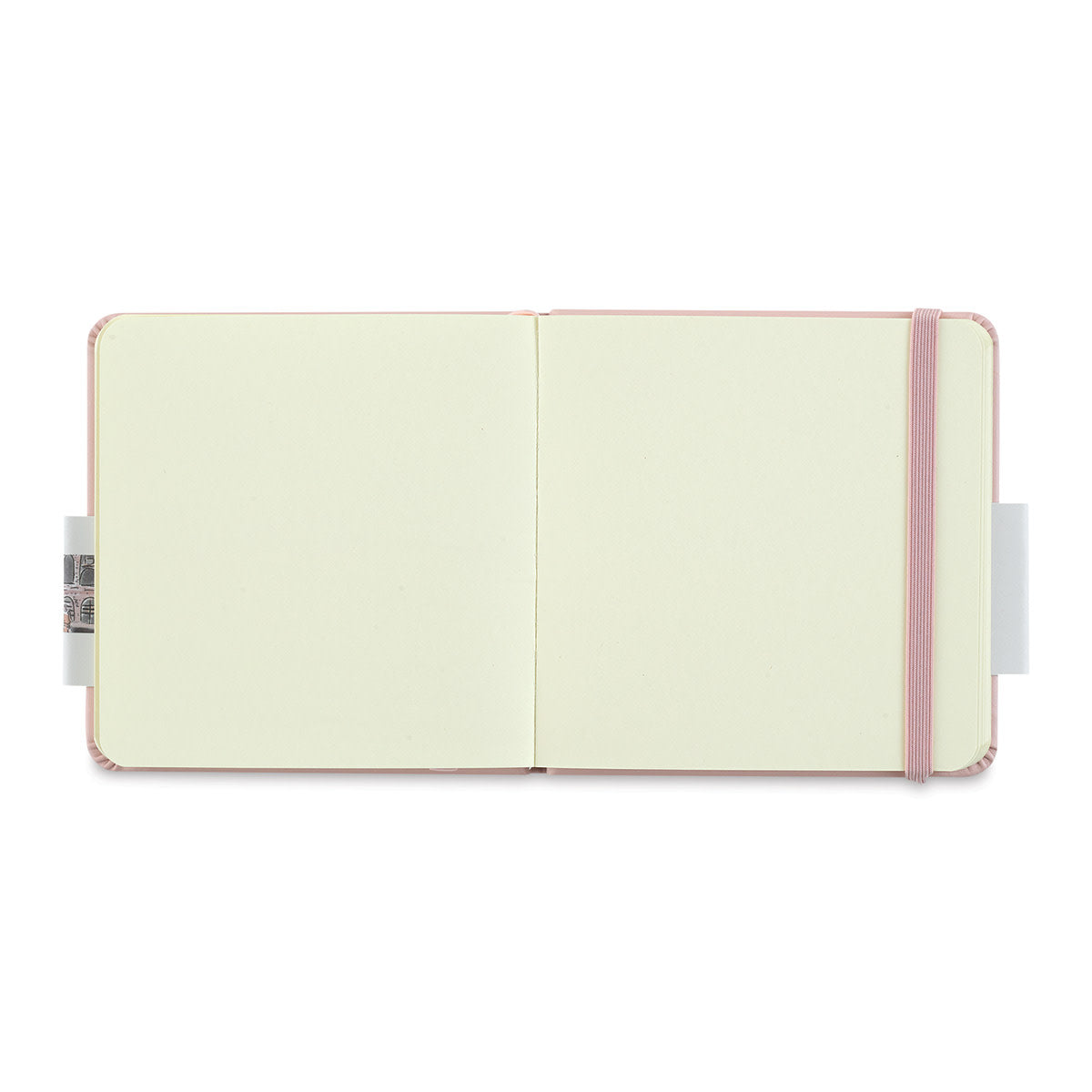 Cuaderno de bocetos 4,7" x 4,7" rosa pastel