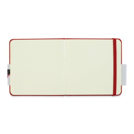 Cuaderno de bocetos 4,7" x 4,7" rojo