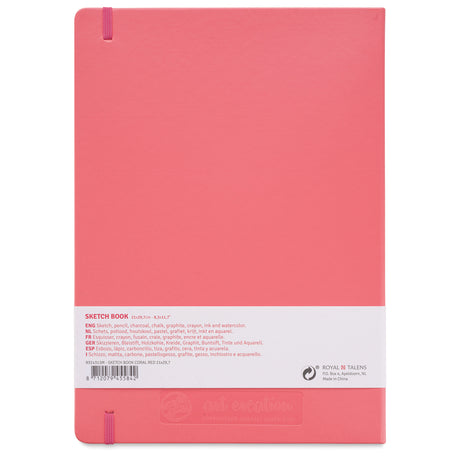 Cuaderno de bocetos 8,3" x 11,7" Coral