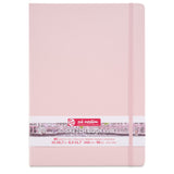 Cuaderno de bocetos de 8,3" x 11,7" en color rosa pastel