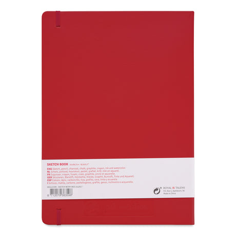 Cuaderno de bocetos 8,3" x 11,7" rojo