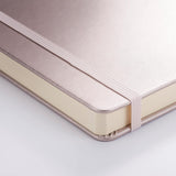 Cuaderno de bocetos 8,2" x 5,8" color champán rosado