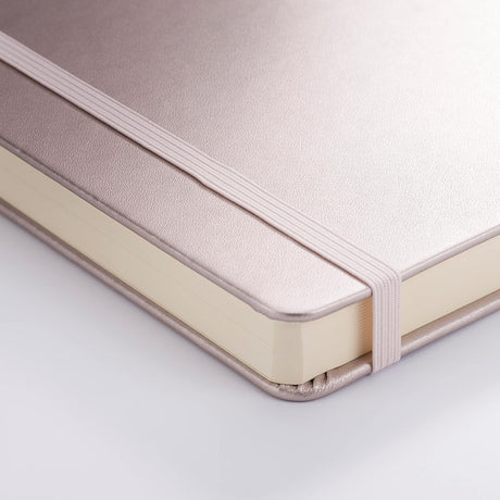 Cuaderno de bocetos 8,2" x 5,8" color champán rosado
