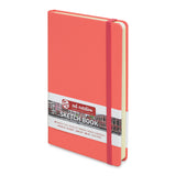 Cuaderno de bocetos de 3,5" x 5,5" color coral