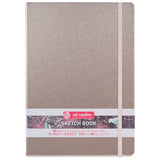 Cuaderno de bocetos 8,3" x 11,7" color champán rosado