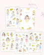Snack Time Sticker A6 Set of 4