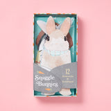 This adorable stationery lets you send your message wrapped up in a snuggly bunny hug! With folded hugging arms so the bunnies can sit up to be displayed, each of these 12 cute greeting cards and envelopes will send a big bunny snuggle to your friends and family. Perfect for hoppy occasions, springtime affections, Easter greetings, and any reason to send a long-distance hug.

VARIETY OF BUNNIES: This set includes four adorable bunny designs, appropriate for any occasion that requires a big hug, happy or sad
