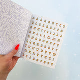 So. Many. Letter Stickers. Pipsticks Sticker Book