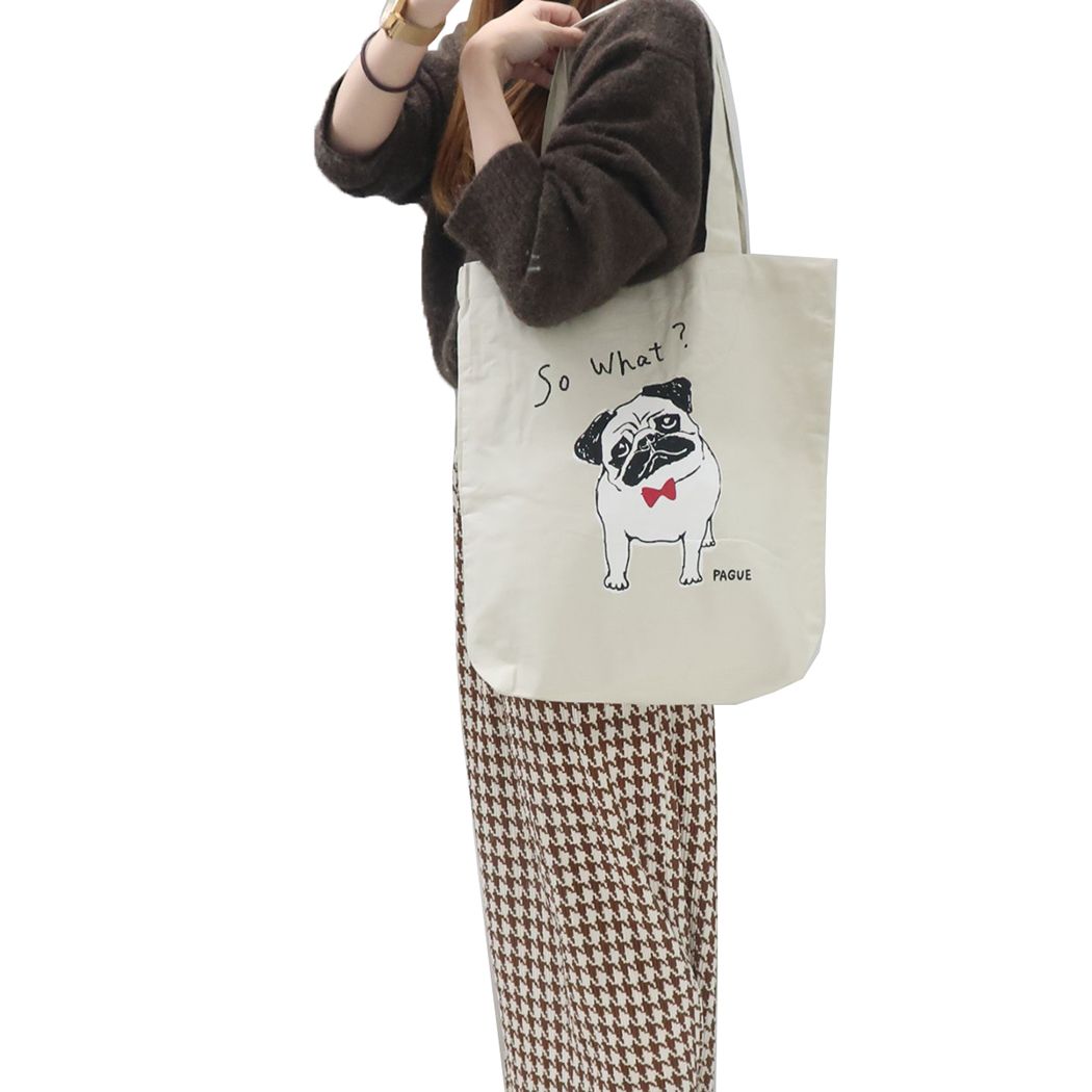 So What Pug Tote Bag