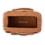 Your art is bold. Your bag should be too. The world's most loved art supply bag, pottery tool bag &amp; knitting project bag – backed by over 10,000 global artists!

✌️ 15 stunning colors ✌️

🌈 Over 30 Pockets Of Varying Sizes

🌈 Slanted Skinny Pockets : For your most-loved tools that beg for your attention (carving tools, knitting needles, crochet hooks

🌈&nbsp;Large Interior Storage + 2 interior pockets: Perfect for carrying glazes, knitting yarn, crochet supplies, and craft supplies

🌈 Phone &amp; Wa