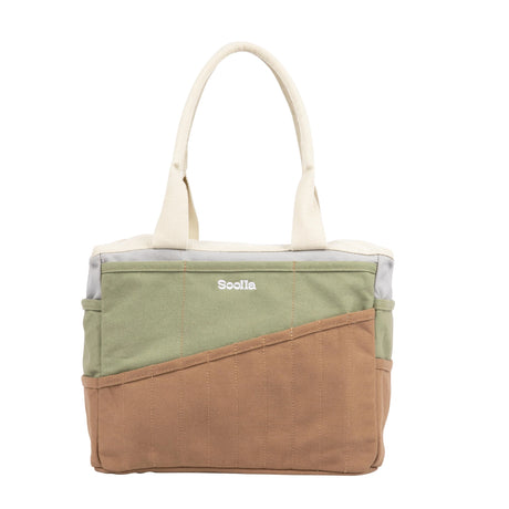 Your art is bold. Your bag should be too. The world's most loved art supply bag, pottery tool bag &amp; knitting project bag – backed by over 10,000 global artists!

✌️ 15 stunning colors ✌️

🌈 Over 30 Pockets Of Varying Sizes

🌈 Slanted Skinny Pockets : For your most-loved tools that beg for your attention (carving tools, knitting needles, crochet hooks

🌈&nbsp;Large Interior Storage + 2 interior pockets: Perfect for carrying glazes, knitting yarn, crochet supplies, and craft supplies

🌈 Phone &amp; Wa
