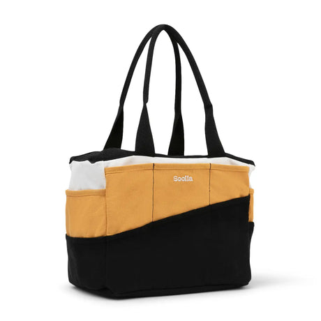 Your art is bold. Your bag should be too. The world's most loved art supply bag, pottery tool bag &amp; knitting project bag – backed by over 10,000 global artists!

✌️ 15 stunning colors ✌️

🌈 Over 30 Pockets Of Varying Sizes

🌈 Slanted Skinny Pockets : For your most-loved tools that beg for your attention (carving tools, knitting needles, crochet hooks

🌈&nbsp;Large Interior Storage + 2 interior pockets: Perfect for carrying glazes, knitting yarn, crochet supplies, and craft supplies

🌈 Phone &amp; Wa
