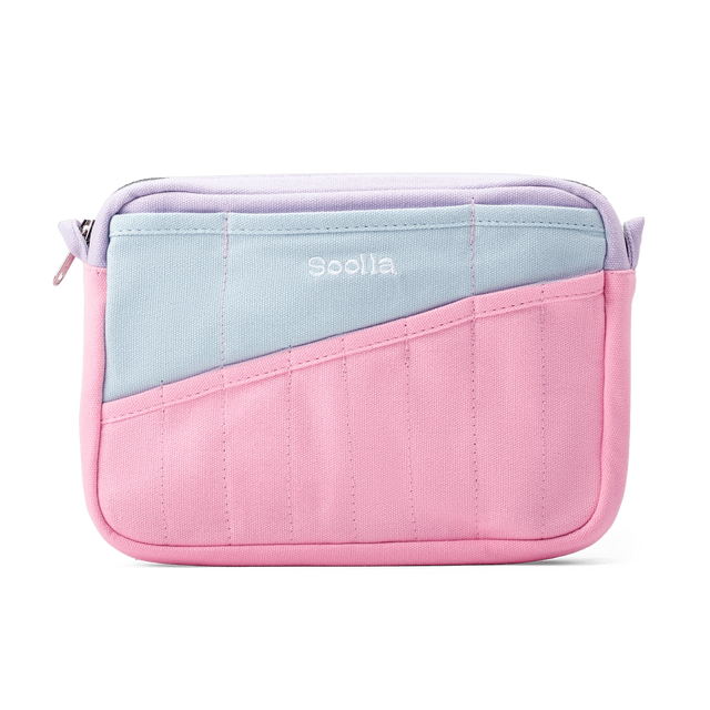 A compact carry-all pouch for artists, makers, and stationary lovers who appreciate a little order in their chaos. Structured enough to hold its form, soft enough to fit anywhere, and fully machine-washable for the days that get a little messy — your tools, pens, and creative essentials stay safe, visible, and ready wherever you go.

Inside, 20 pockets make space for art supplies, stationary essentials, and an A5 notebook, all secured by a smooth YKK zipper. Sized to fit within larger bags or carry on its o
