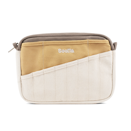 Soolla Studio Pouch - Driftwood

A compact carry-all pouch for artists, makers, and stationary lovers who appreciate a little order in their chaos. Structured enough to hold its form, soft enough to fit anywhere, and fully machine-washable for the days that get a little messy — your tools, pens, and creative essentials stay safe, visible, and ready wherever you go.

Inside, 20 pockets make space for art supplies, stationary essentials, and an A5 notebook, all secured by a smooth YKK zipper. Sized to fit wit