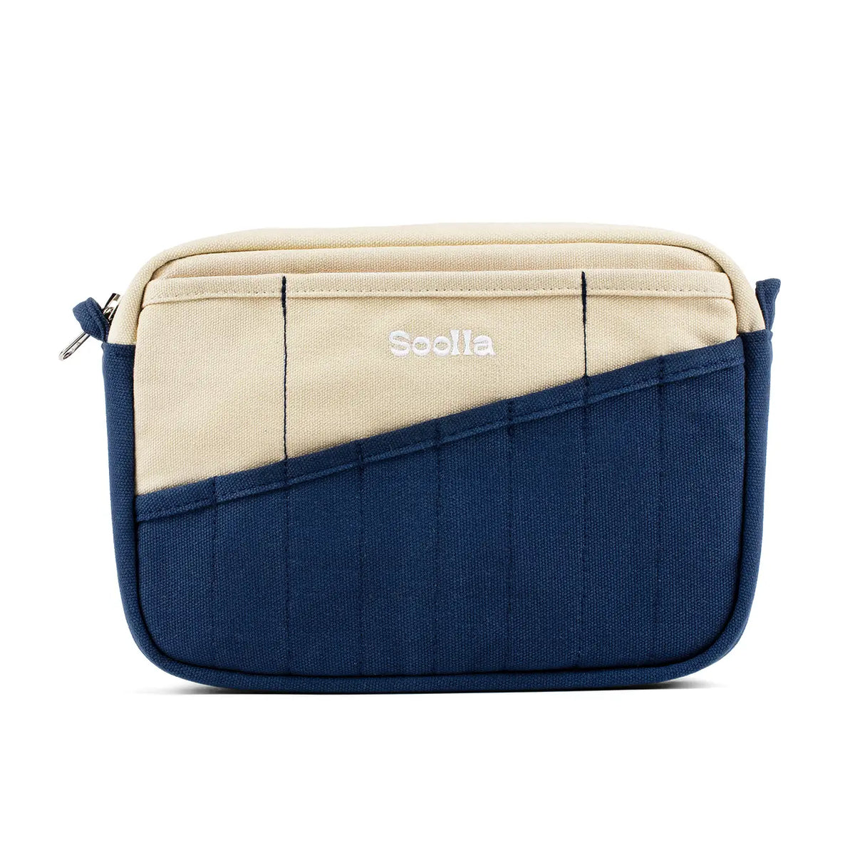 A compact carry-all pouch for artists, makers, and stationary lovers who appreciate a little order in their chaos. Structured enough to hold its form, soft enough to fit anywhere, and fully machine-washable for the days that get a little messy — your tools, pens, and creative essentials stay safe, visible, and ready wherever you go.

Inside, 20 pockets make space for art supplies, stationary essentials, and an A5 notebook, all secured by a smooth YKK zipper. Sized to fit within larger bags or carry on its o