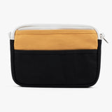 A compact carry-all pouch for artists, makers, and stationary lovers who appreciate a little order in their chaos. Structured enough to hold its form, soft enough to fit anywhere, and fully machine-washable for the days that get a little messy — your tools, pens, and creative essentials stay safe, visible, and ready wherever you go.

Inside, 20 pockets make space for art supplies, stationary essentials, and an A5 notebook, all secured by a smooth YKK zipper. Sized to fit within larger bags or carry on its o