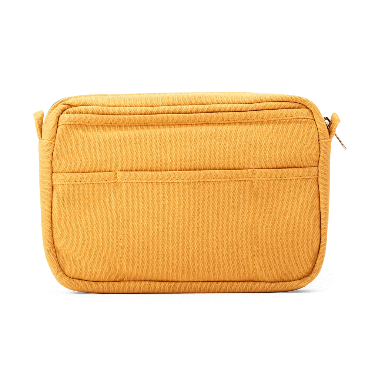 Features &amp; Specs

Front layout: 8 slanted pockets + 3 directly behind
Interior: Main compartment fits an A5 notebook; two open compartments on each wall
Back panel: 3 wide exterior pockets + one full-length slip pocket&nbsp;
Quick-drying duck canvas — sturdy, breathable, and machine-washable
Convertible design — hooks for your own strap or a Soolla strap (coming soon)&nbsp;
Structured silhouette — holds its shape even when lightly packed
Full-width YKK zipper — smooth and durable
Compact profile — fits 