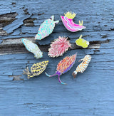 Hopkins' Rose Nudibranch Pin