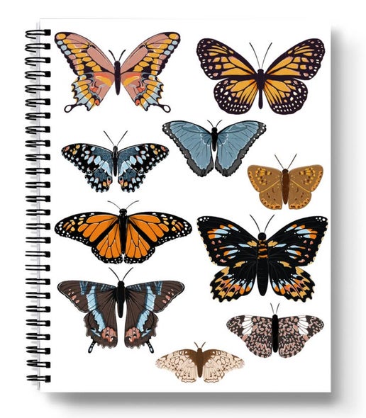 Cuaderno espiral rayado de 8,5 x 11 pulgadas