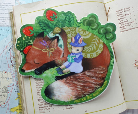 Marika Paz Illustration - Spring's Spell Sticker