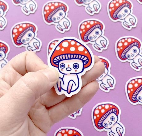 Hannakin - Squat Mush Vinyl Sticker