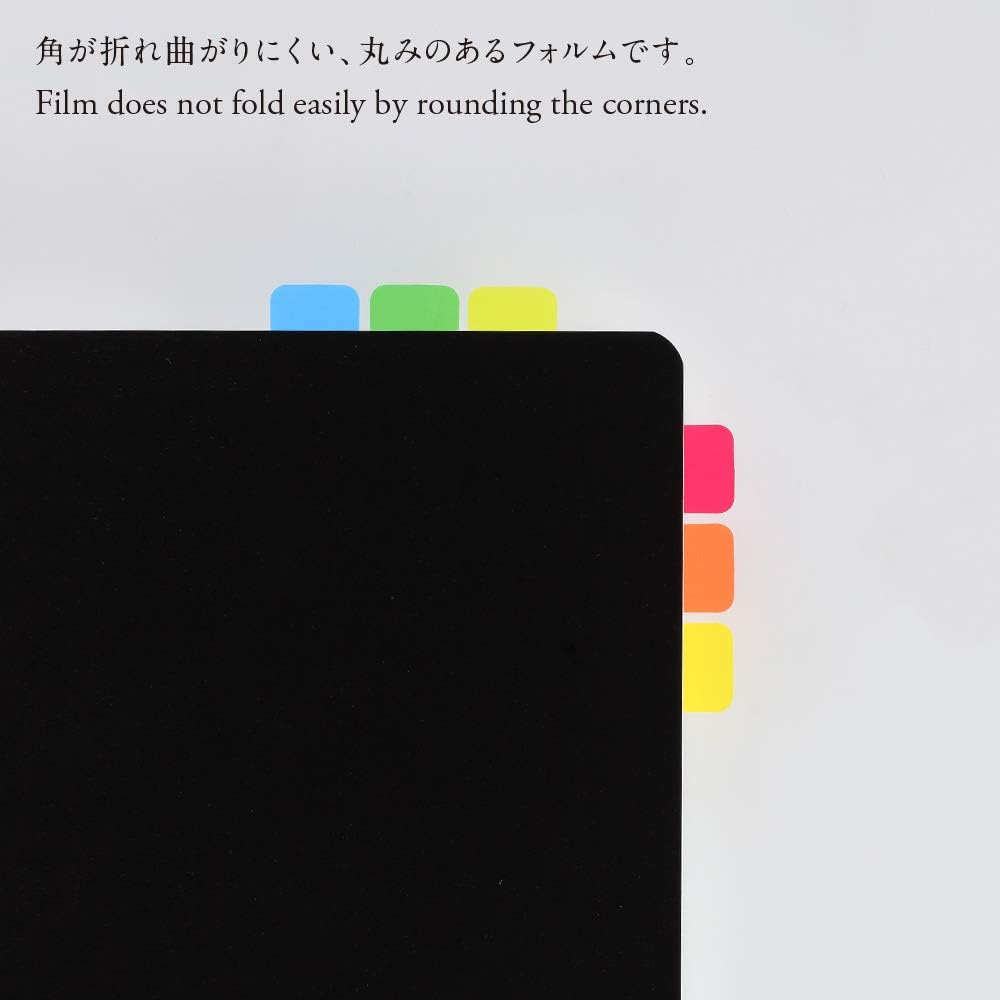Notas adhesivas cortas Stalogy de 6 colores (juego A)