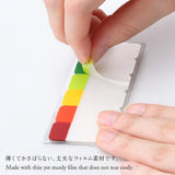 Notas adhesivas cortas Stalogy de 6 colores (juego A)