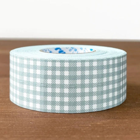 Stamp Marche Gingham Label Sticker Roll - Dusty Blue

Label stickers with Stamp Marche original designs.&nbsp;These are stickers originally for price tag applicators,now featuring a gingham check pattern!&nbsp;They can also be used to seal letters and envelopes, or as decorative materials for your planner. Fold them in half to use as index stickers or write or stamp them. Each pack contains 1,000 stickers with the same design, making them ideal for daily use or sharing.

Product Size: Approx. 55 x 21.6 mm i
