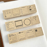 Stamp Marche Planner Hibilog Wooden Stamp - Reading Log



Add a touch of charm to your daily planning with this beautifully crafted wooden stamp from Stamp Marche. Designed for journals, planners, and memos, this stamp is perfect for filling small spaces with neat checkboxes. It’s ideal for marking tasks, tracking habits, or adding a sweet decorative accent to any page. Made in Japan with high‑quality wood and rubber, it delivers crisp impressions and a delightful handmade feel.




Stamp size: approx.&nbs