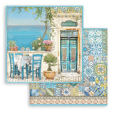 Bloc de papel Stamperia Blue Dream de 12" x 12" 