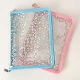 Star Zip File Folder with Rings A5