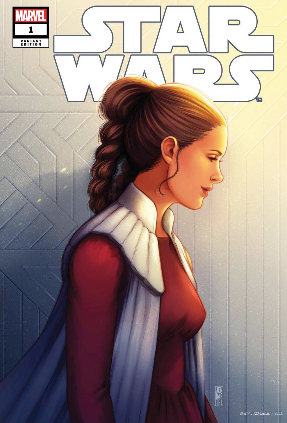 From the early adaptation of Star Wars: A New Hope in the 1970s through comics of the 1980s, 1990s, and 2000s, to the thrilling new adventures and characters of today, this box set of 100 collectible postcards showcases the best comic book covers to celebrate a galaxy far, far away . . .

 The Star Wars comic series has been one of the most popular comics since its first issue debuted in 1977. Beloved by fans for its supplemental storytelling and galaxy-building, the series has introduced numerous character