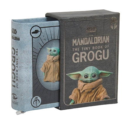 Hold the thrilling adventures of Grogu and Din Djarin in the palm of your hand, with this tiny book celebrating fan-favorite scenes from Star Wars: The Mandalorian. Loaded with imagery of the most mysterious and lovable alien in the galaxy, and quotes from all of his unlikely allies, Star Wars: The Tiny Book of Grogu will be the perfect gift for any Star Wars fan. 

BELOVED MOMENTS IN THE PALM OF YOUR HAND: With its 1.34” x 1.73” size, this tiny book packs a galaxy’s worth of adventure into a pocket-sized f