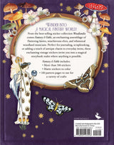 Wander into a magical world where fairies flit between wildflowers, midsummer maidens frolic in the moonlight, and whimsical woodland creatures wear top hats and toot trumpets. Invite enchantment and wonder into your life with this spellbinding sticker book, filled with fantastical curated images from the best-selling Sticker Emporium collection, Woodlandia.
This stunning sticker book contains more than 500 stickers with beautiful vintage fantasy and naturalist illustrations from the Gilded Age through the 