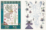 Wander into a magical world where fairies flit between wildflowers, midsummer maidens frolic in the moonlight, and whimsical woodland creatures wear top hats and toot trumpets. Invite enchantment and wonder into your life with this spellbinding sticker book, filled with fantastical curated images from the best-selling Sticker Emporium collection, Woodlandia.
This stunning sticker book contains more than 500 stickers with beautiful vintage fantasy and naturalist illustrations from the Gilded Age through the 